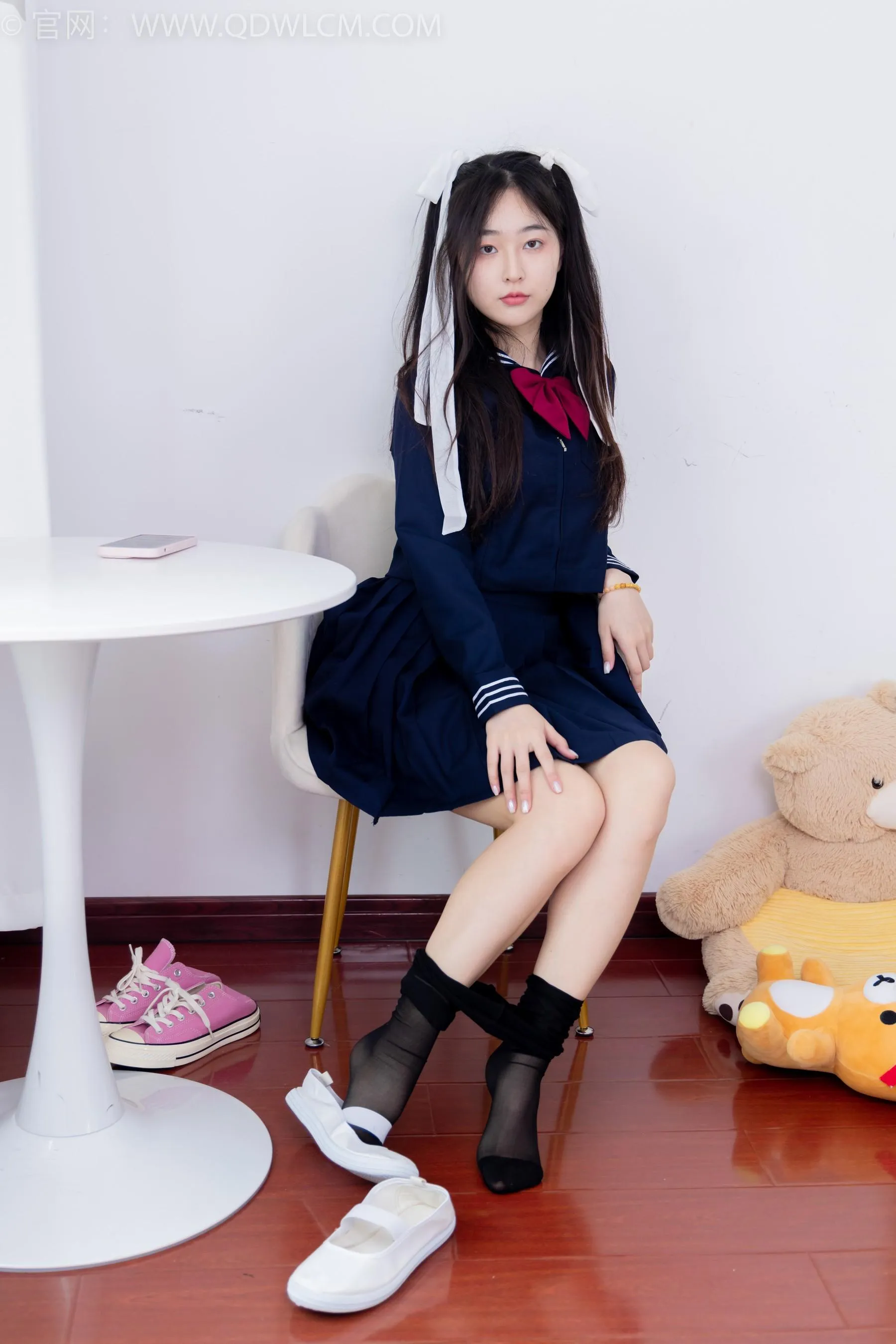 物恋传媒 NO.1544 美兔-学院少女 [151P]插图6